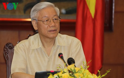 เลขาธิการใหญ่พรรค เหงียนฟู้จ่อง เยือนสหรัฐอย่างเป็นทางการ